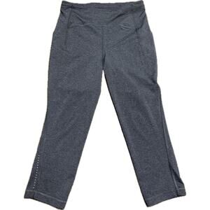 Lululemon Swift Speed High Rise Crop Pockets - Gray - Size 10